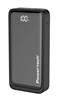 POWERBANK POWERTECH PT-1327 με οθόνη, 20000mAh, 22.5W, μαύρο