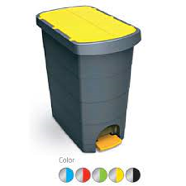ΚΑΛΑΘΙ ΓΡΑΦΕΙΟΥ ΑΠΟΡΡΙΜΜΑΤΩΝ ΠΛΑΣΤΙΚΟ ΜΕ ΠΕΝΤΑΛ 9LT Υ31xΠ18ΧΒ27cm ΝοUP245 ΔΙΑΦΟΡΑ ΧΡΩΜΑΤΑ