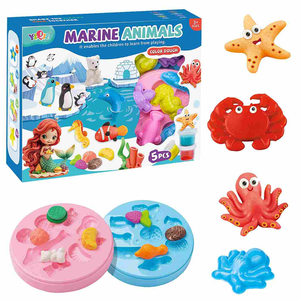 ΠΛΑΣΤΟΖΥΜΑΡΑΚΙΑ ΖΩΑ ΘΑΛΑΣΣΑΣ ΣΕ ΚΟΥΤΙ 27x21x6cm