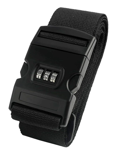 ΙΜΑΝΤΑΣ ΒΑΛΙΤΣΑΣ HUH-0241 5cmΧ2m ΜΕ ΛΟΥΚΕΤΟ ΣΥΝΔΙΑΣΜΟΥ ΡΥΘΜΙΖΟΜΕΝΟΣ MAYΡΟΣ