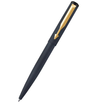 ΣΤΥΛΟ PARKER VECTOR BLACK MAT ΧΡΥΣΟ ΚΛΙΠ STANDART BALLPEN ΠΑΤΗΤΟ ΚΟΥΜΠΙ  - MEDIUM BLUE INK-